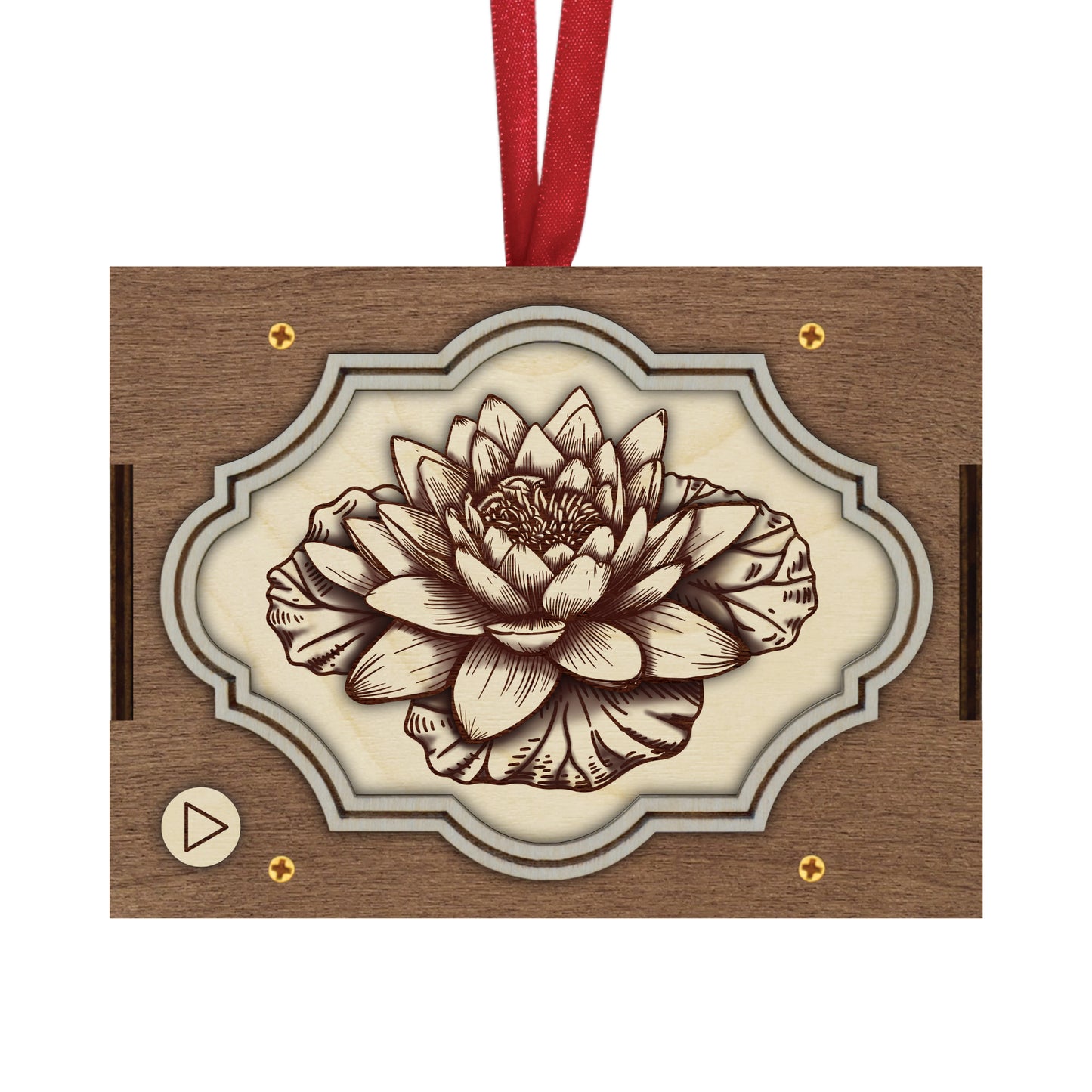 Flower MP3 Musical Ornament, 21 Flower Choices