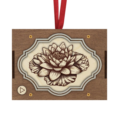 Flower MP3 Musical Ornament, 21 Flower Choices