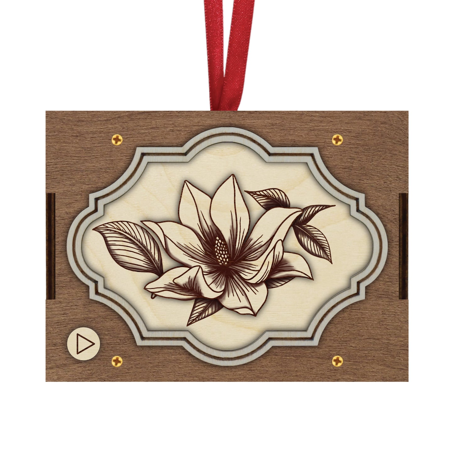 Flower MP3 Musical Ornament, 21 Flower Choices