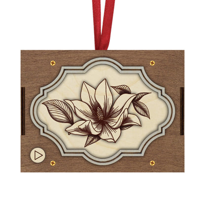 Flower MP3 Musical Ornament, 21 Flower Choices