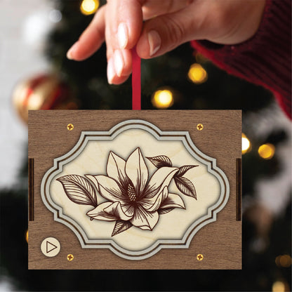 Flower MP3 Musical Ornament, 21 Flower Choices