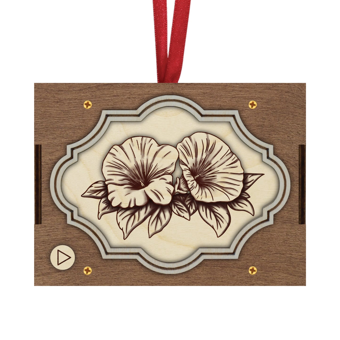 Flower MP3 Musical Ornament, 21 Flower Choices