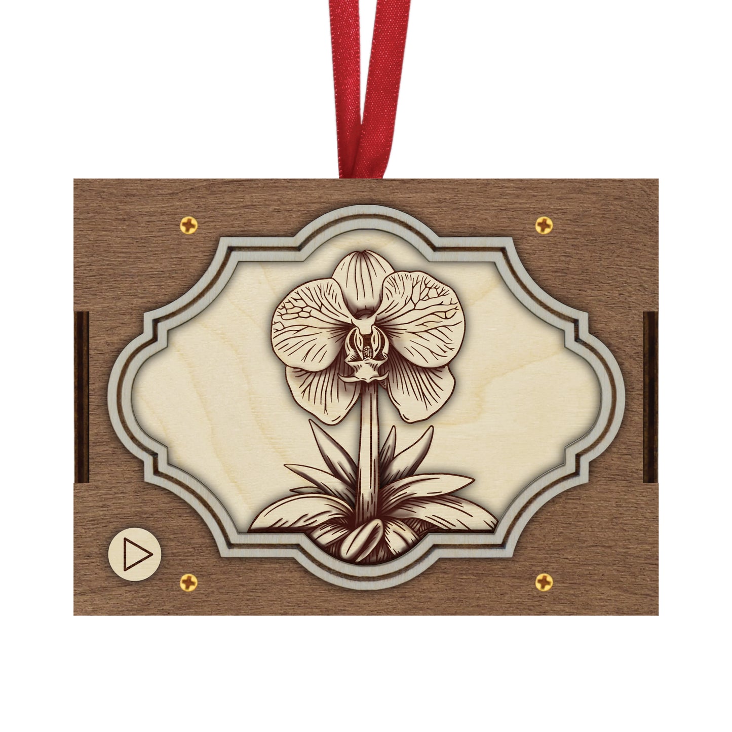 Flower MP3 Musical Ornament, 21 Flower Choices