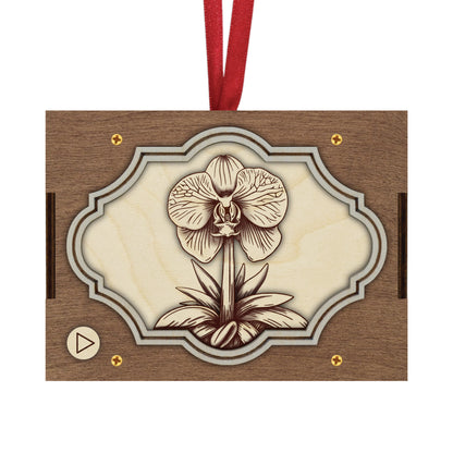 Flower MP3 Musical Ornament, 21 Flower Choices