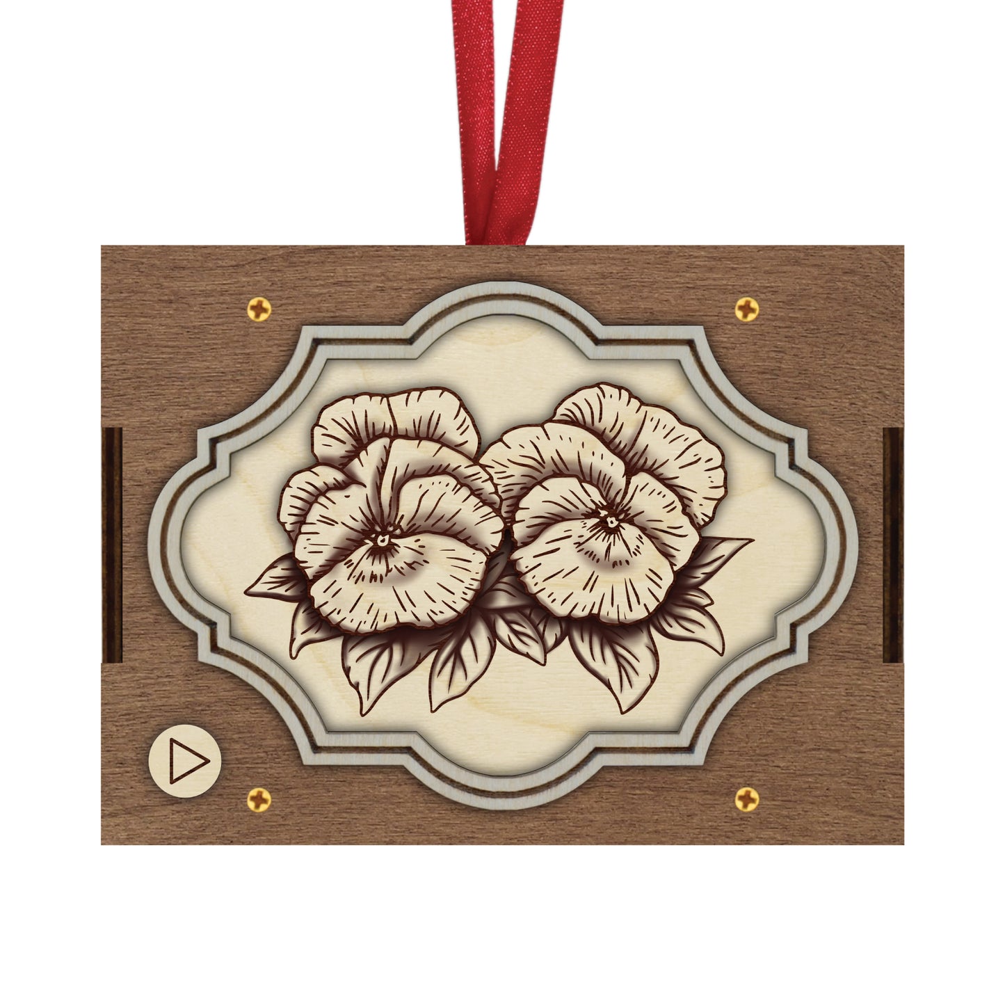 Flower MP3 Musical Ornament, 21 Flower Choices