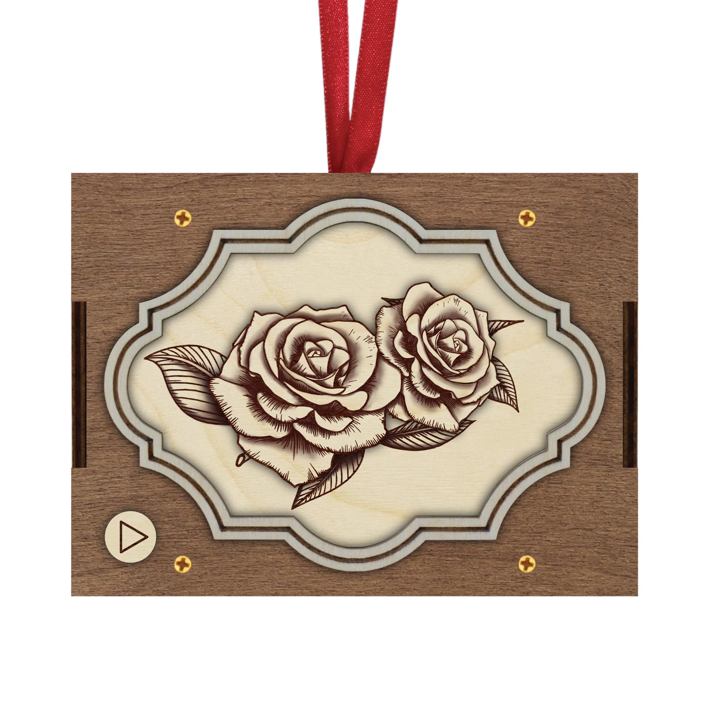 Flower MP3 Musical Ornament, 21 Flower Choices