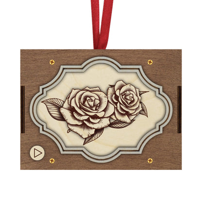 Flower MP3 Musical Ornament, 21 Flower Choices