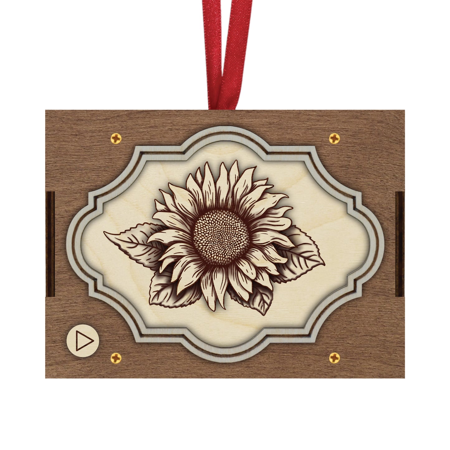 Flower MP3 Musical Ornament, 21 Flower Choices