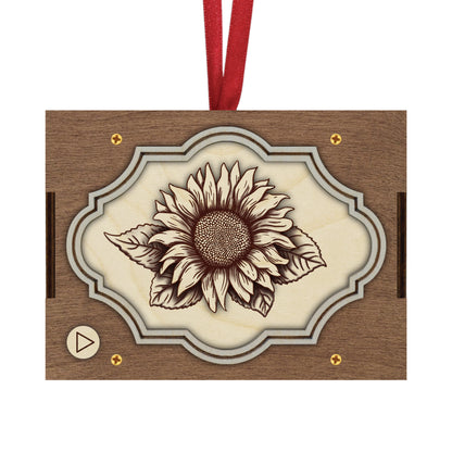 Flower MP3 Musical Ornament, 21 Flower Choices