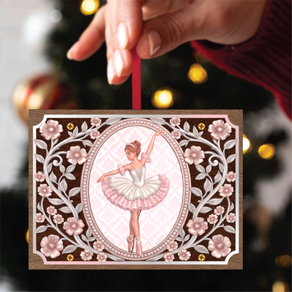 Ballerina Dancer MP3 Musical Ornament
