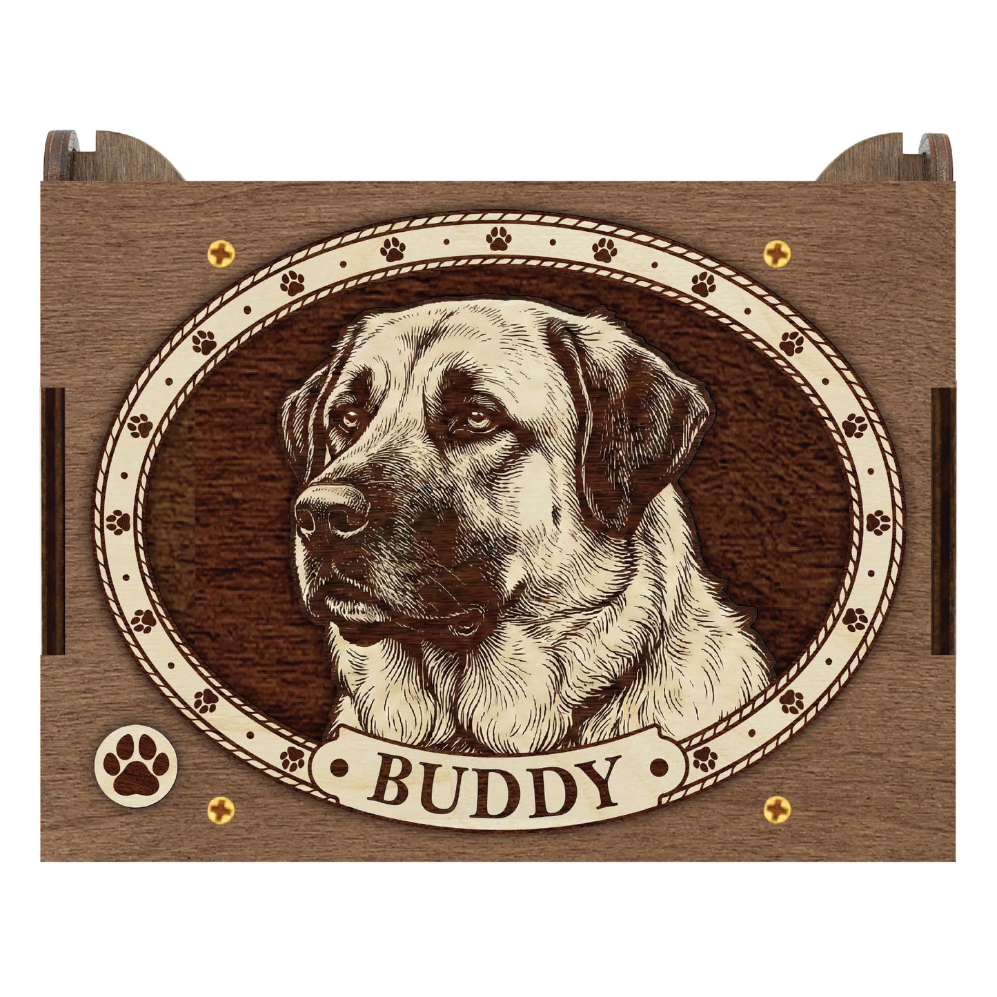 Anatolian Shepherd Dog Custom Memorial Music Box, Urn