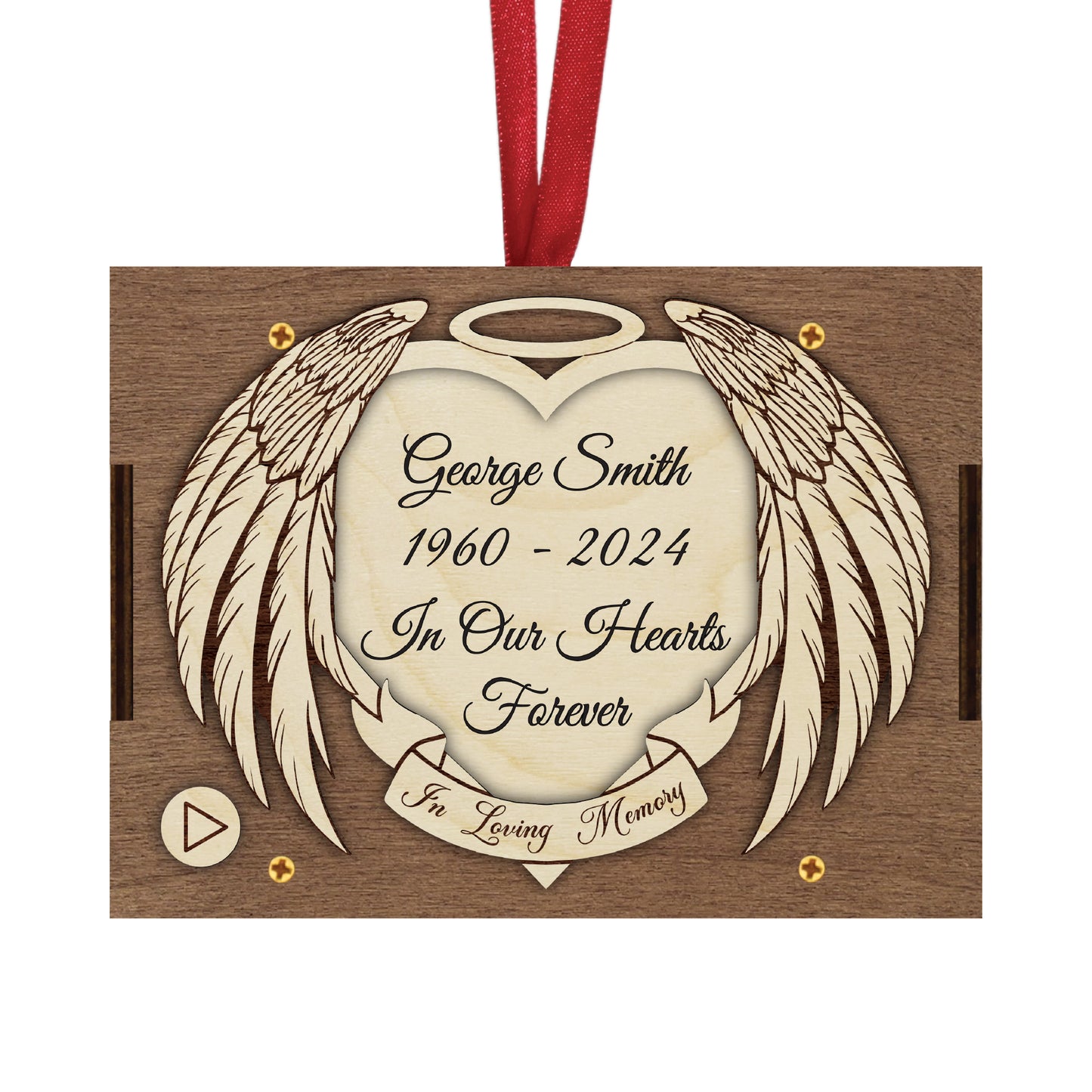 Angel Wings MP3 Musical Ornament