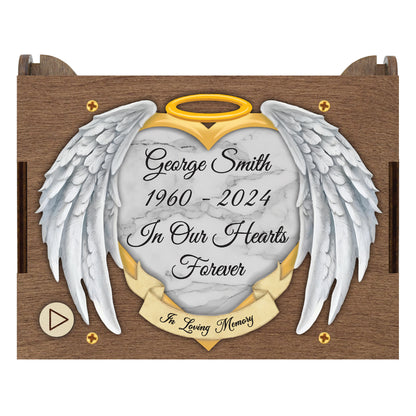 Angel Wings Memorial MP3 Music Box