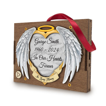 Angel Wings MP3 Musical Ornament