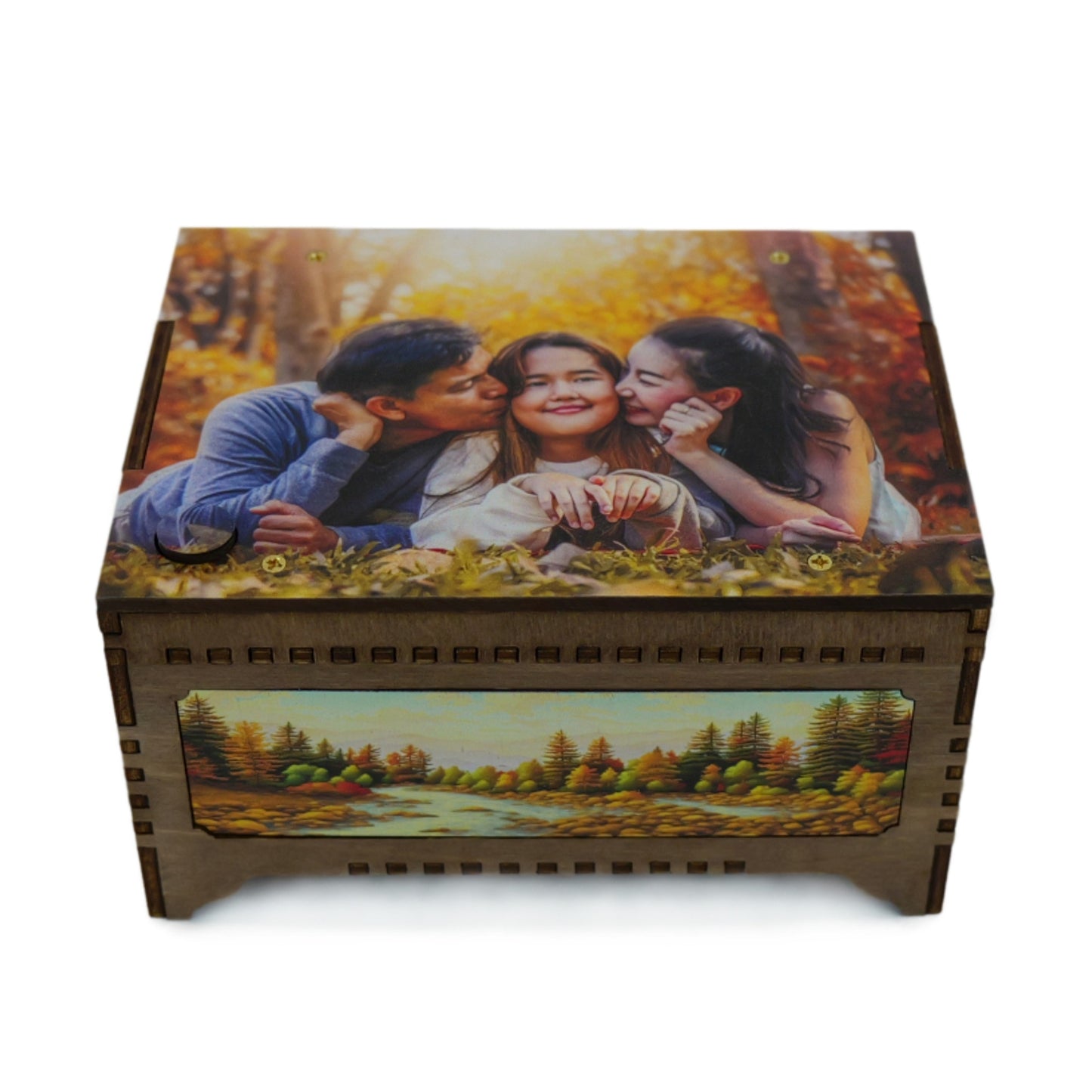 Personalized Photo Music Box