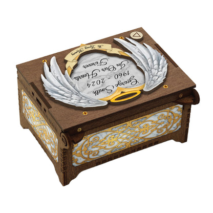 Angel Wings Memorial MP3 Music Box