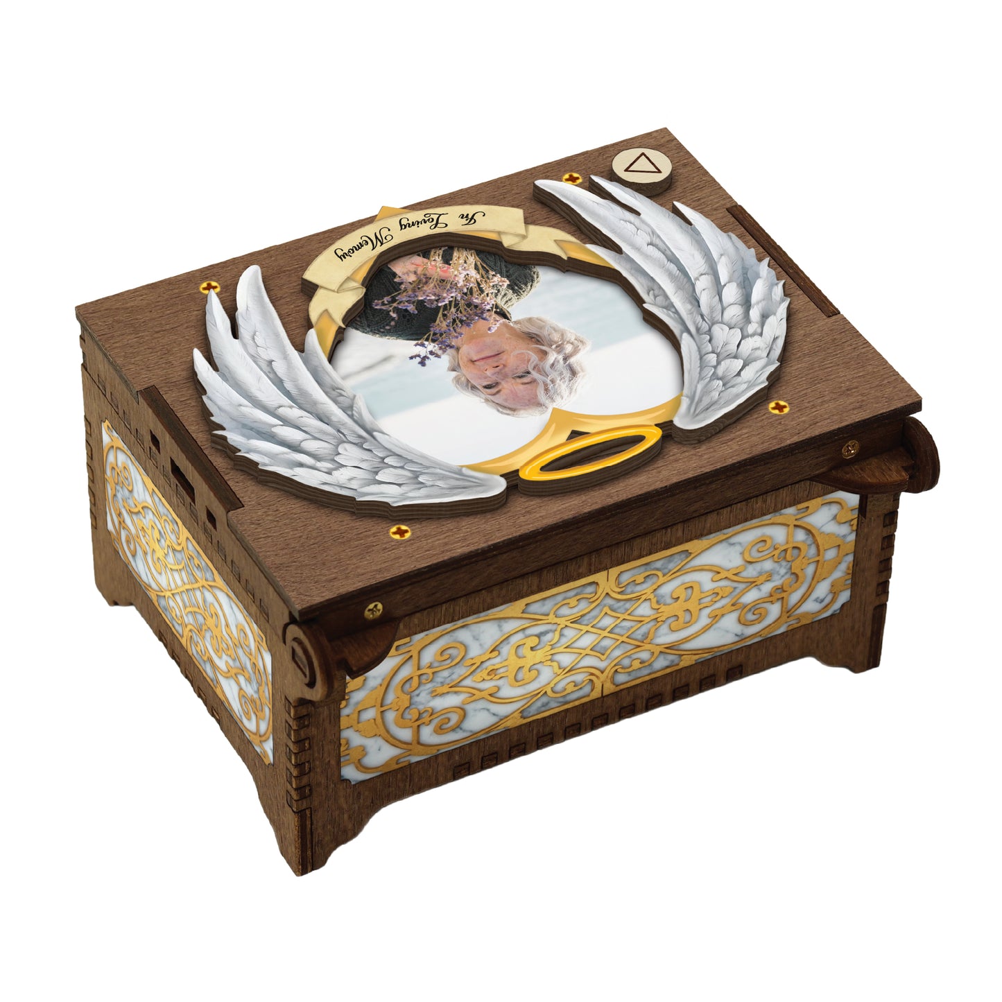 Angel Wings Memorial MP3 Music Box