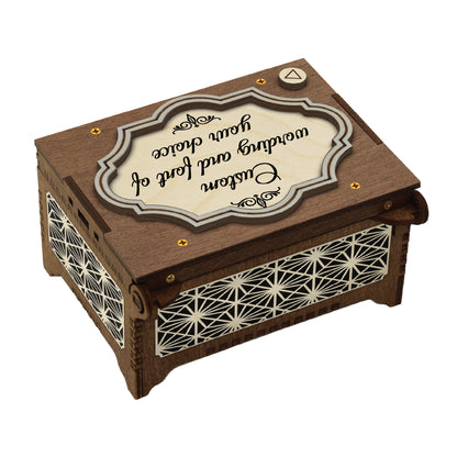 Custom Photo and Text MP3 Music Box