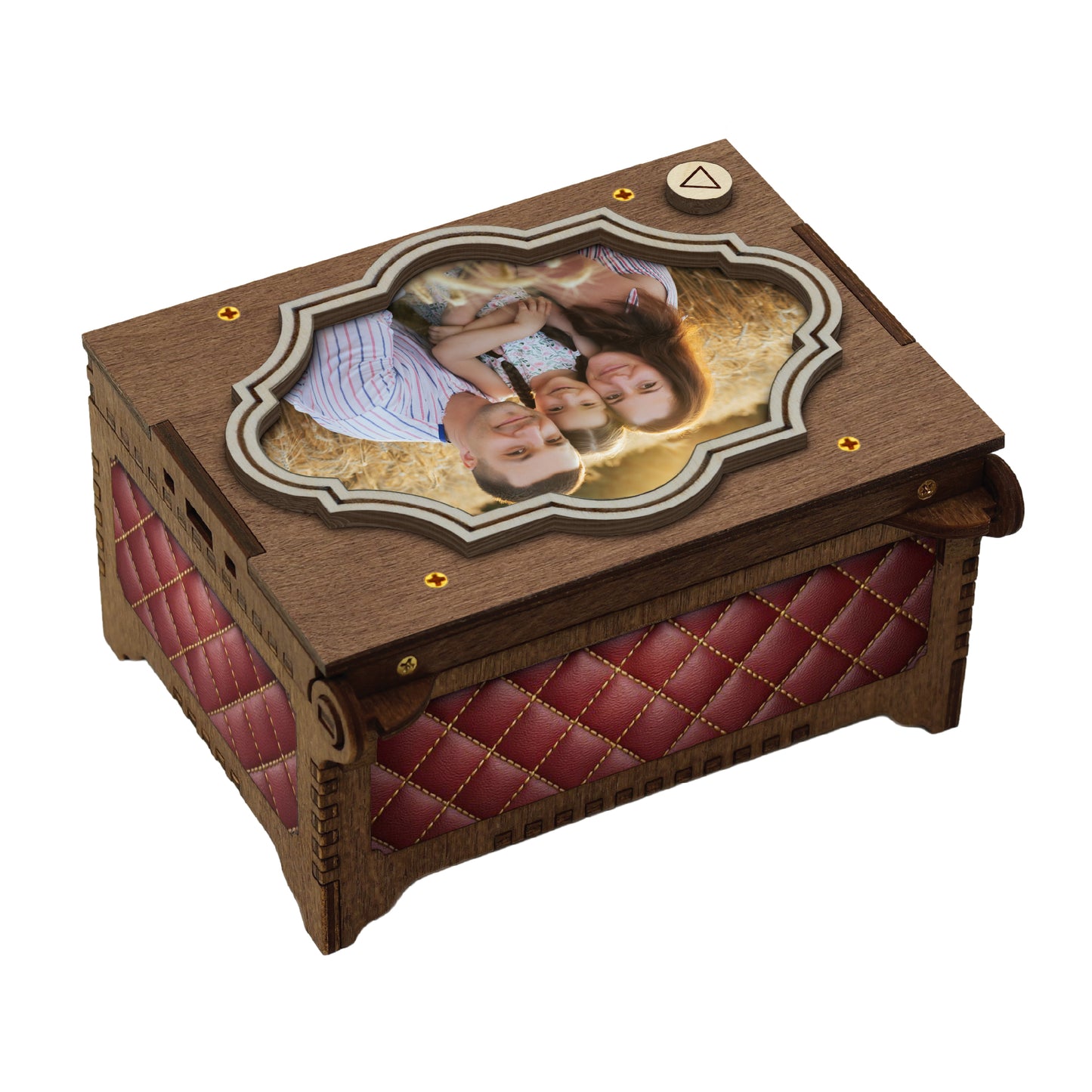 Custom Photo and Text MP3 Music Box