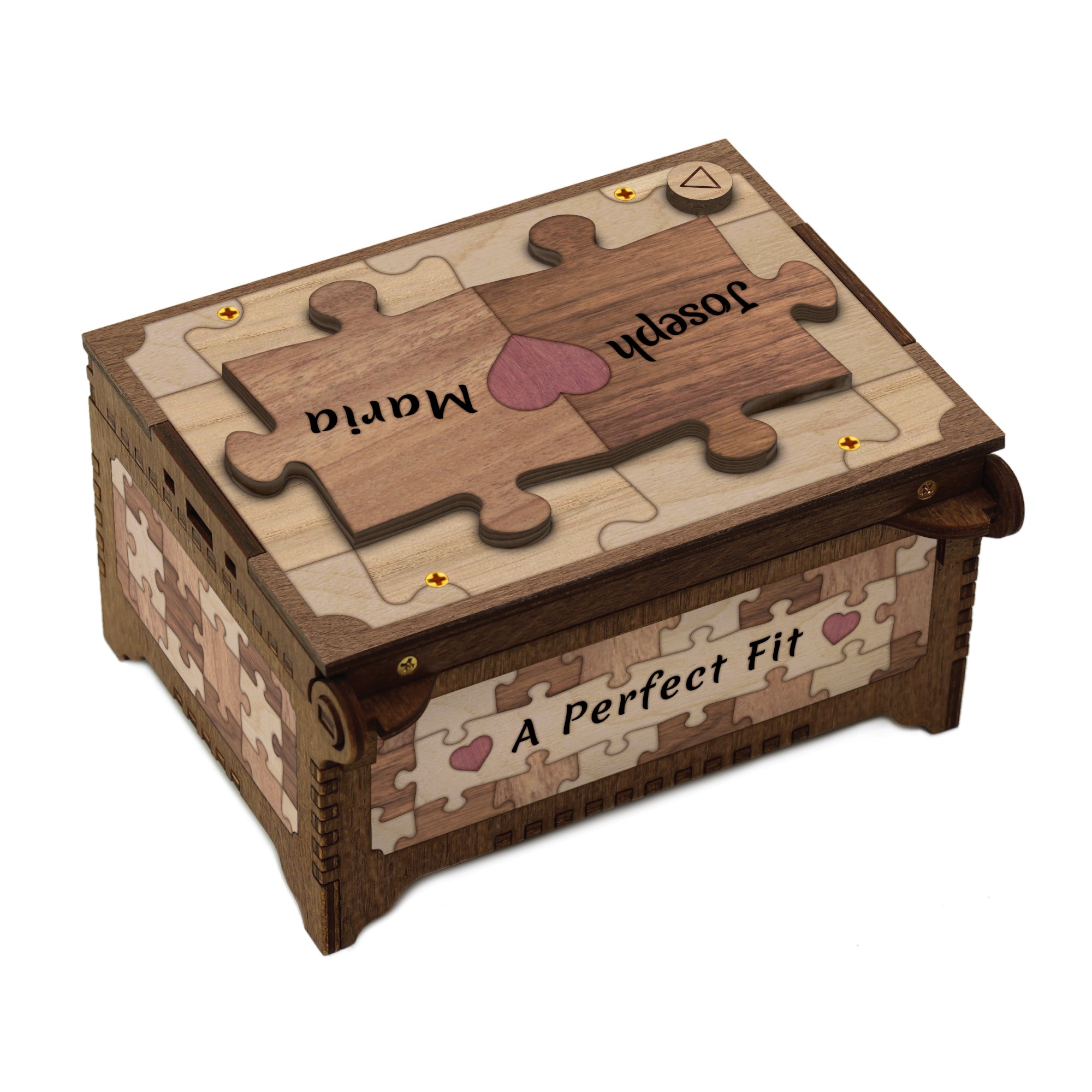 Puzzle MP3 Music Box with Custom Puzzle Game – Davidson Workshop