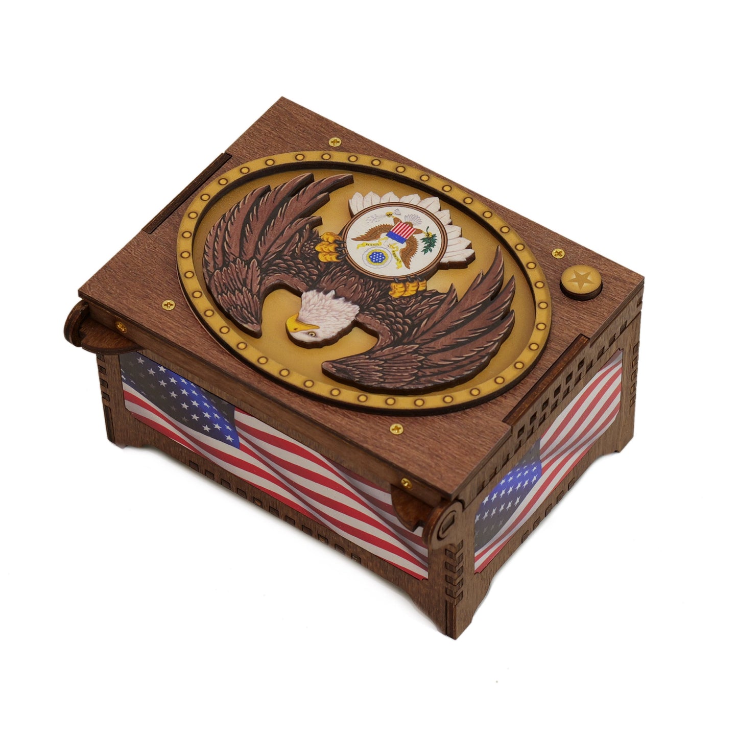 Patriotic Eagle MP3 Music Box