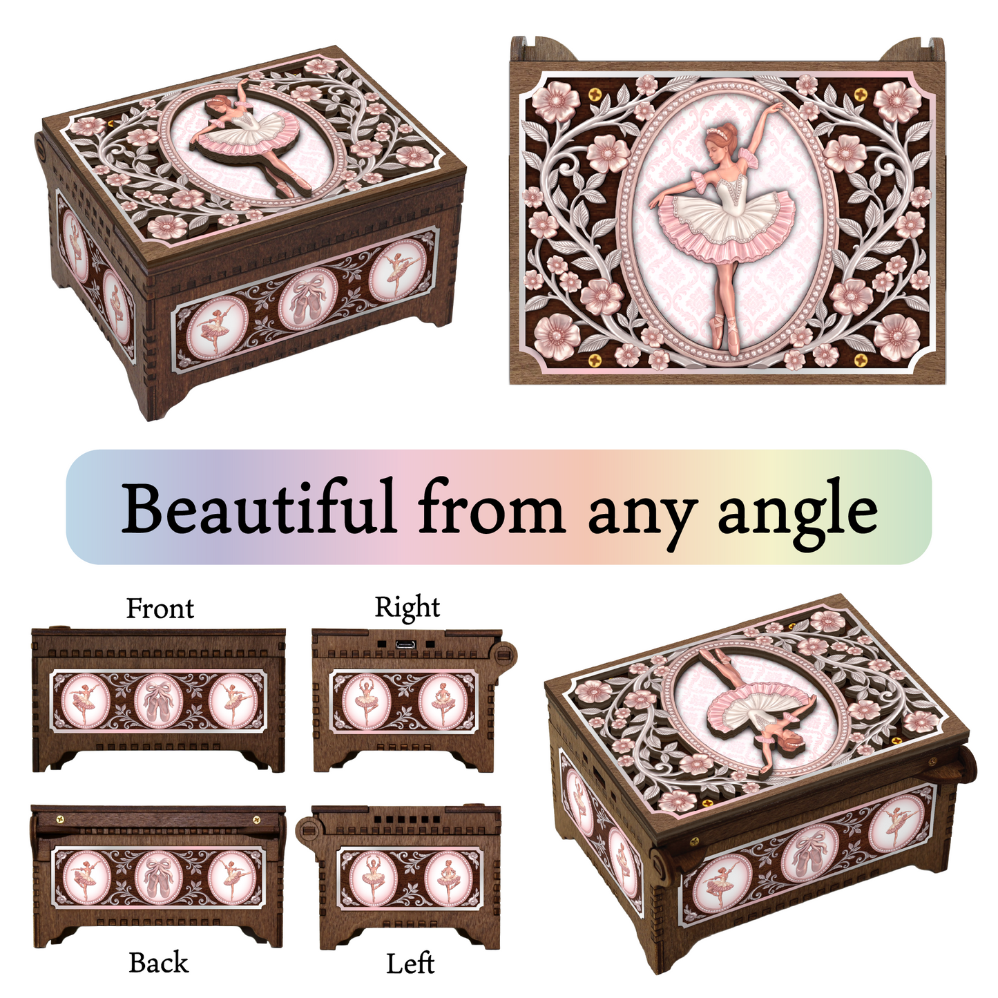 Ballerina MP3 Music Box