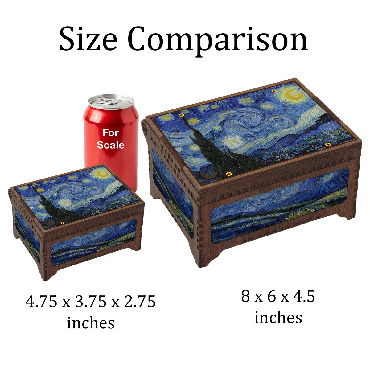 Starry Night Painting MP3 Music Box