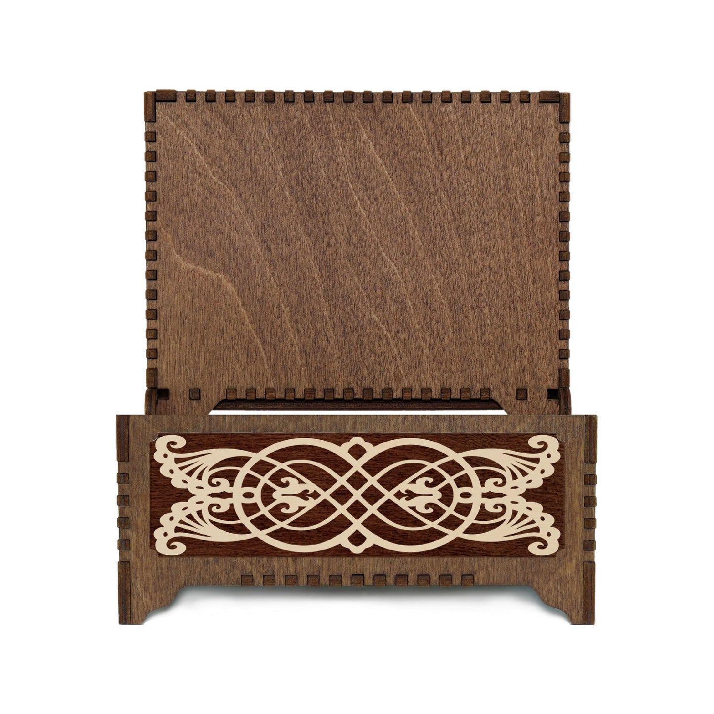 Engraved Hummingbird Music Box
