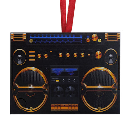 Boombox Ornament