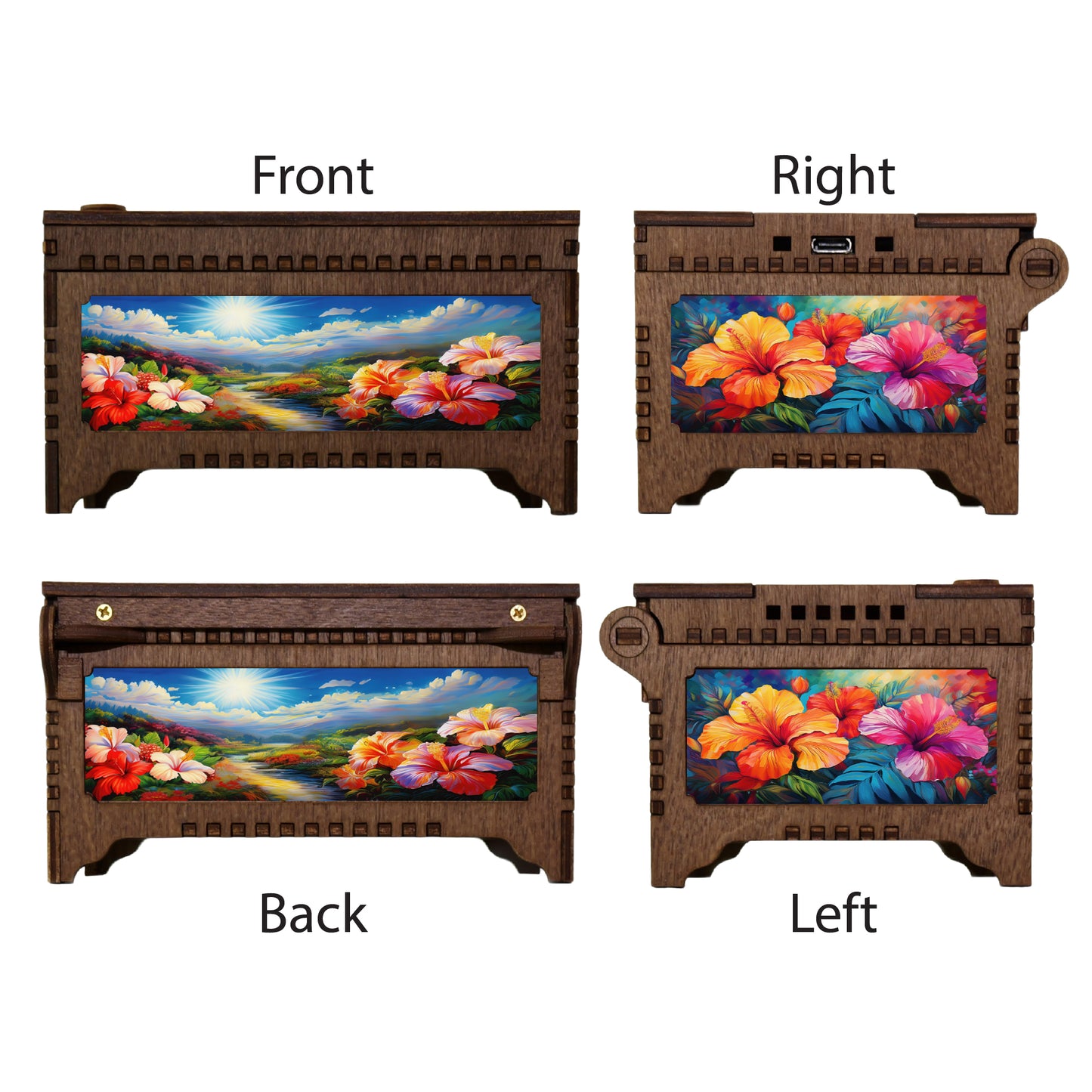 Colorful Butterfly MP3 Music Box
