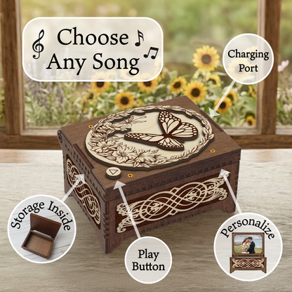 Butterfly MP3 Music Box