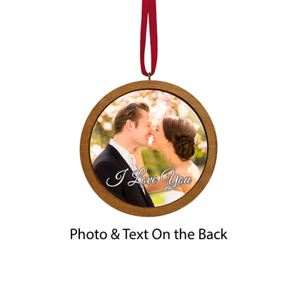 Hippo Carved Wood Ornament