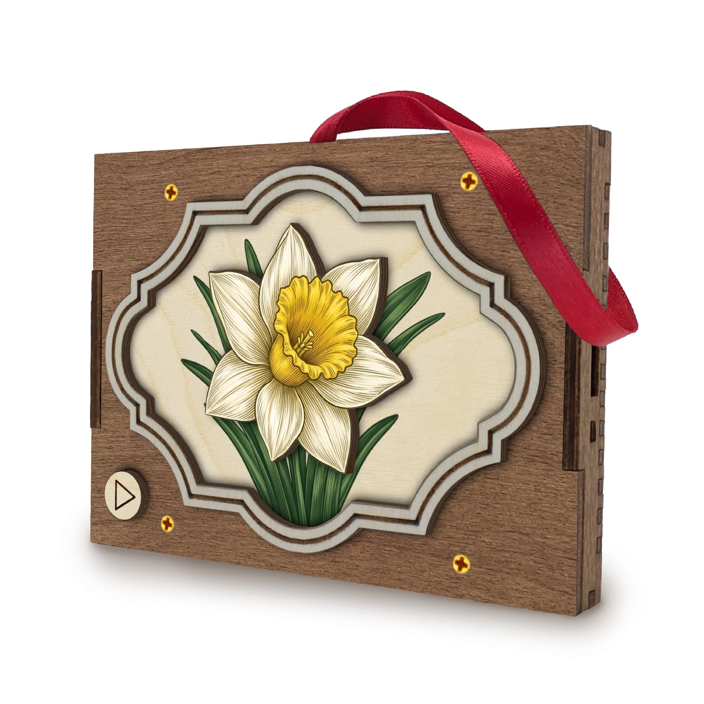 Flower MP3 Musical Ornament, 21 Flower Choices