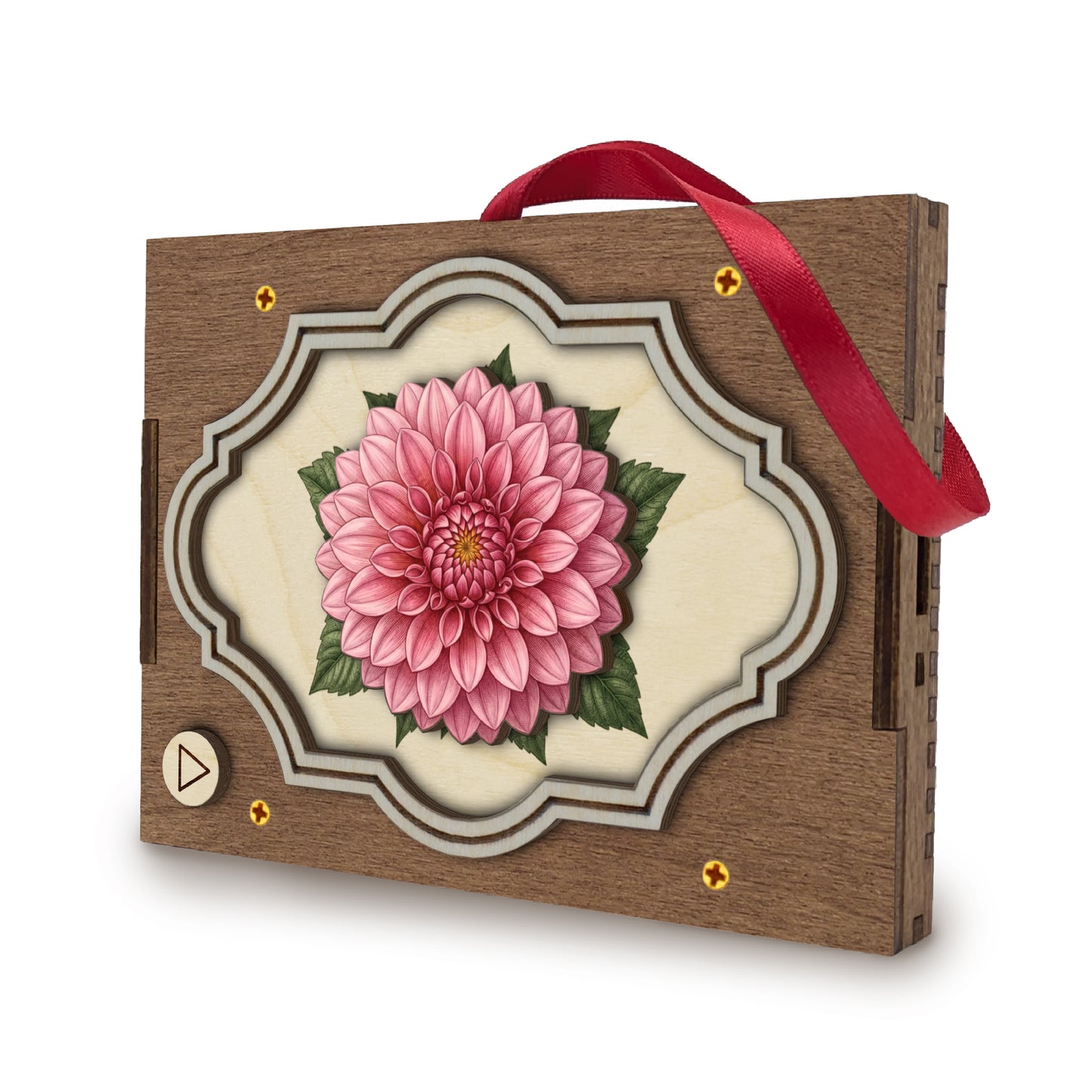 Flower MP3 Musical Ornament, 21 Flower Choices