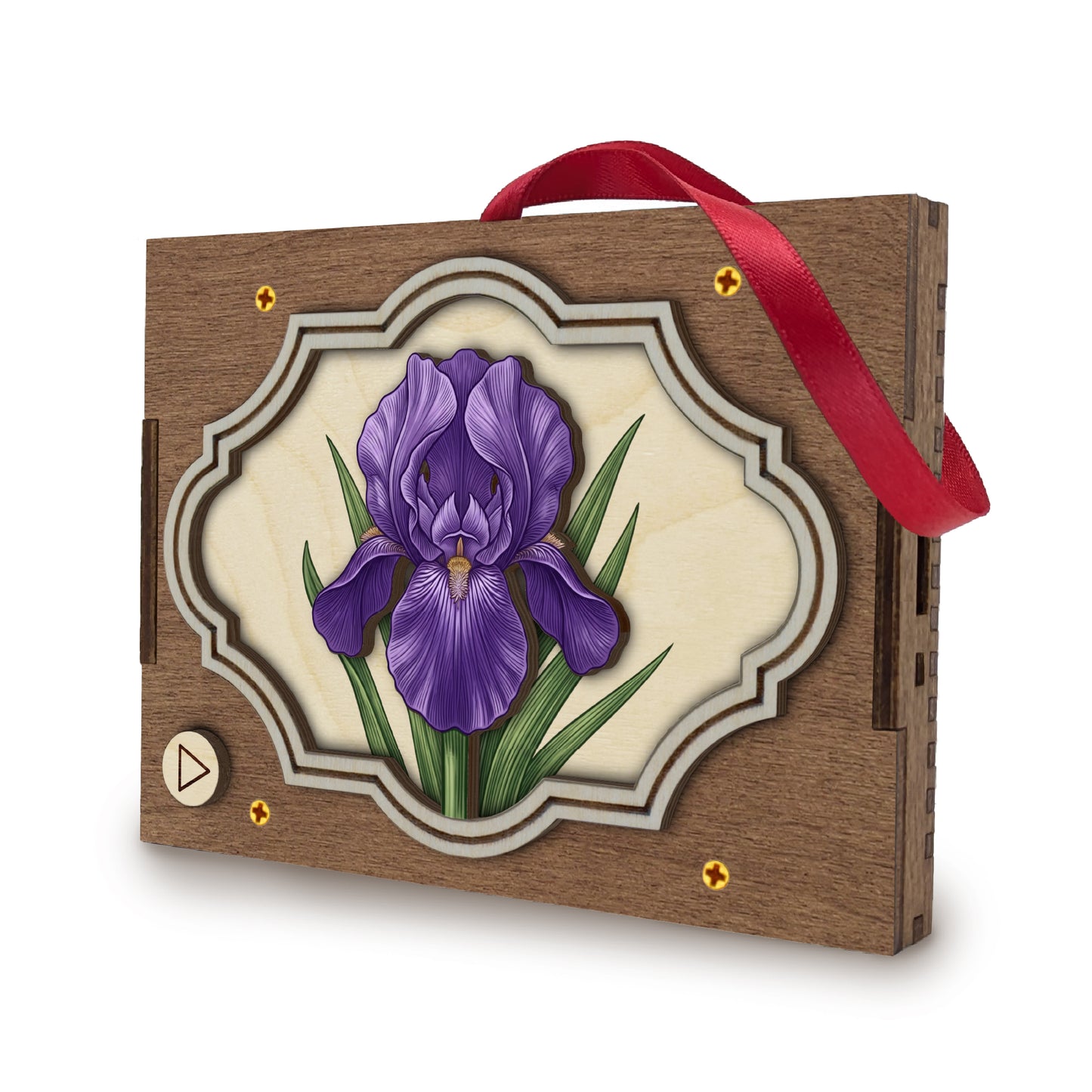 Flower MP3 Musical Ornament, 21 Flower Choices