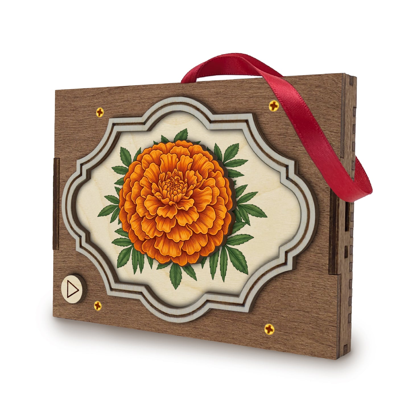 Flower MP3 Musical Ornament, 21 Flower Choices