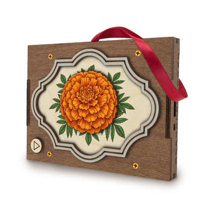 Flower MP3 Musical Ornament, 21 Flower Choices