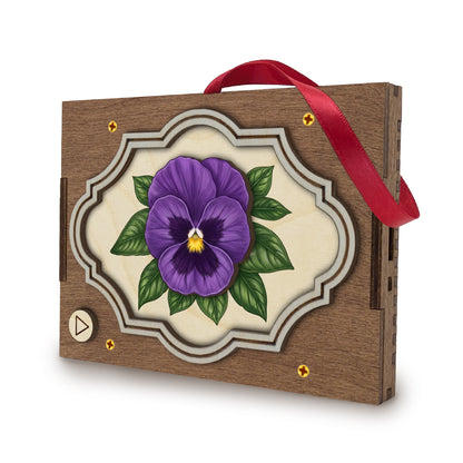 Flower MP3 Musical Ornament, 21 Flower Choices