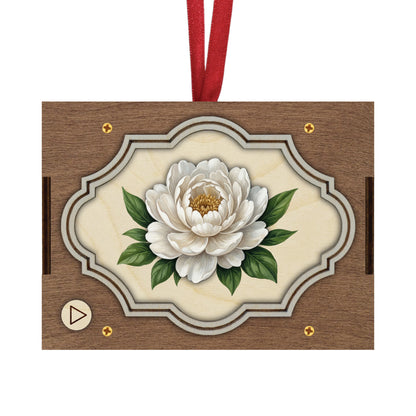 Flower MP3 Musical Ornament, 21 Flower Choices