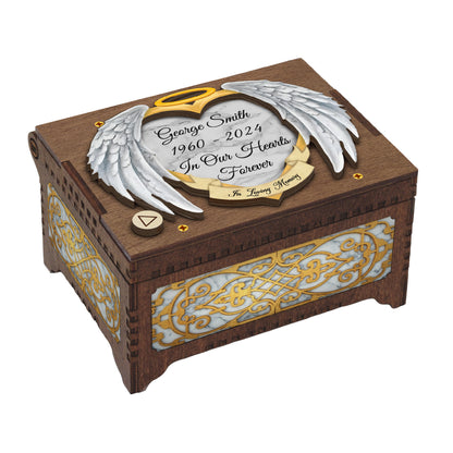 Angel Wings Memorial MP3 Music Box