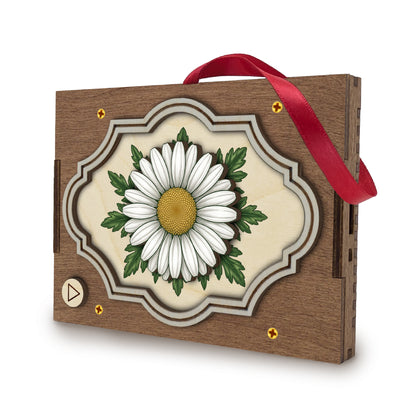 Flower MP3 Musical Ornament, 21 Flower Choices