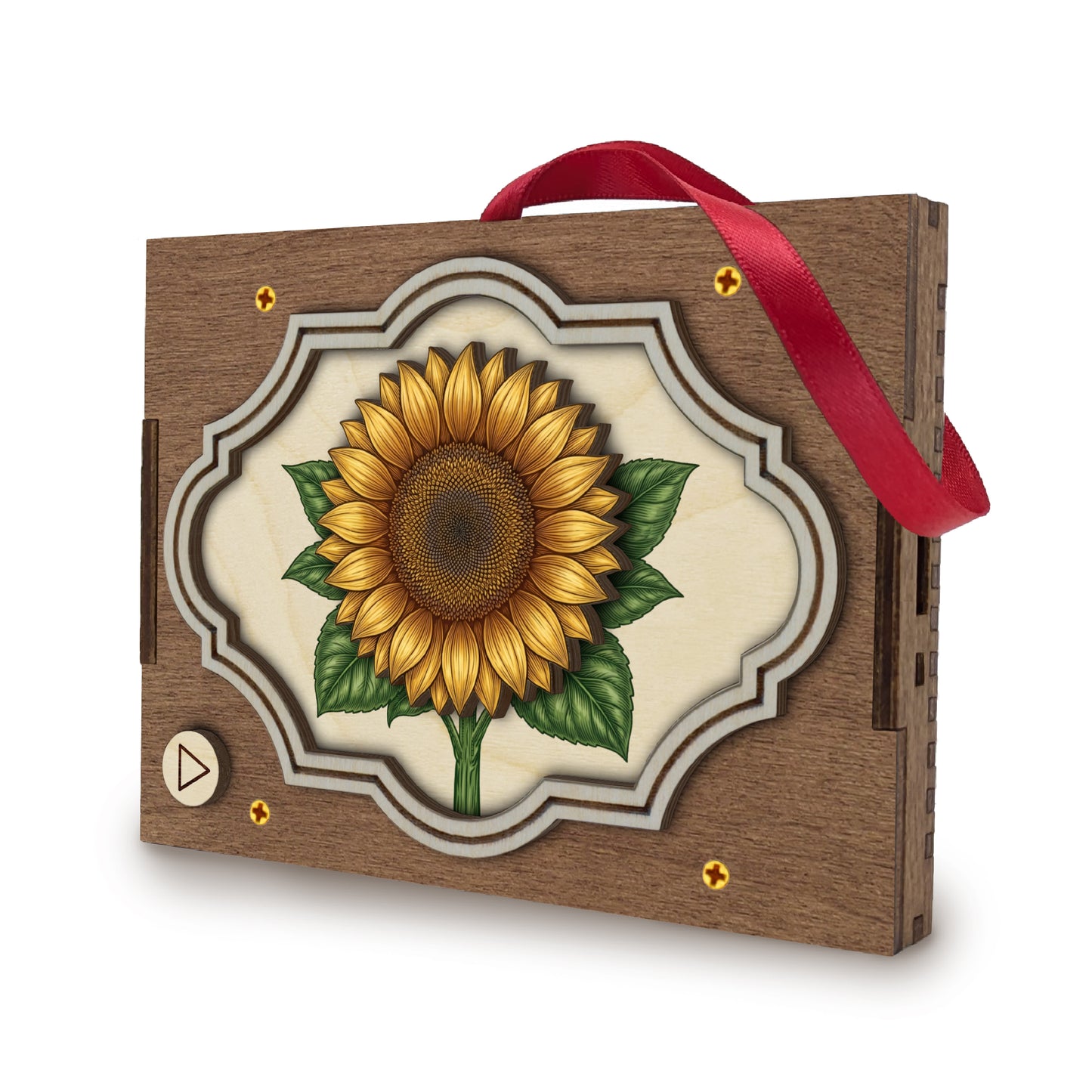 Flower MP3 Musical Ornament, 21 Flower Choices