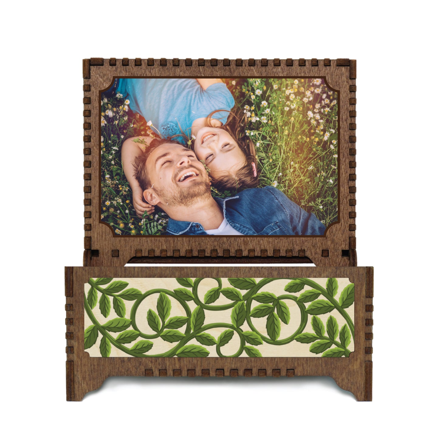 Colorful Hibiscus Music Box