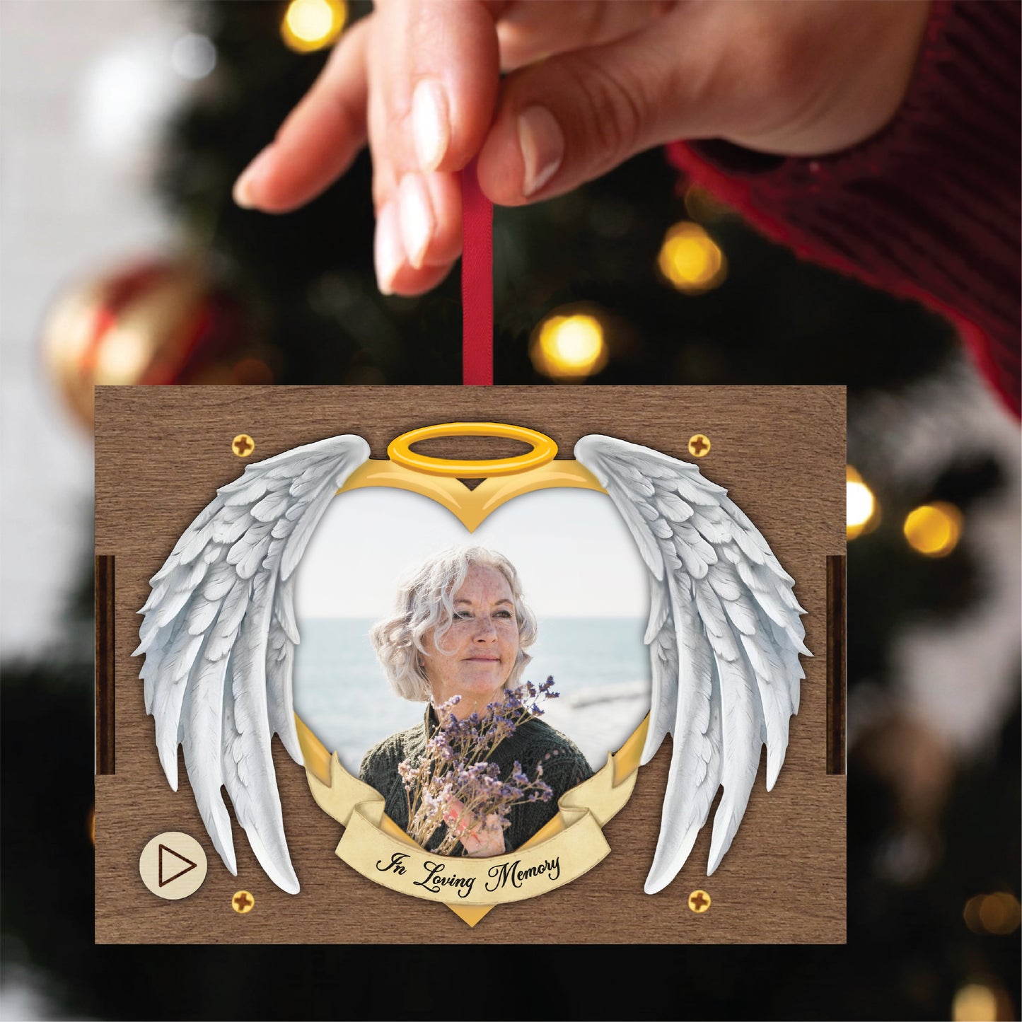 Angel Wings MP3 Musical Ornament