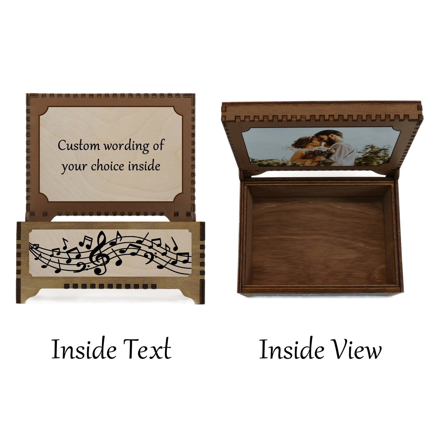 Personalized Photo Music Box