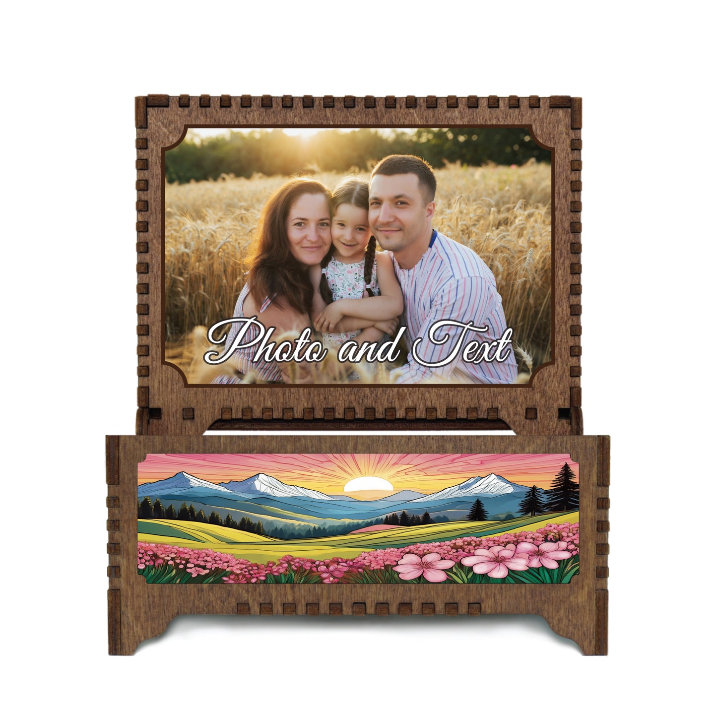 Colorful Lovebirds Music Box