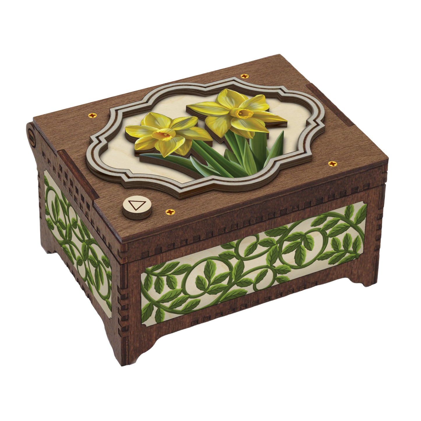 Flower MP3 Music Box, 21 Flower Choices