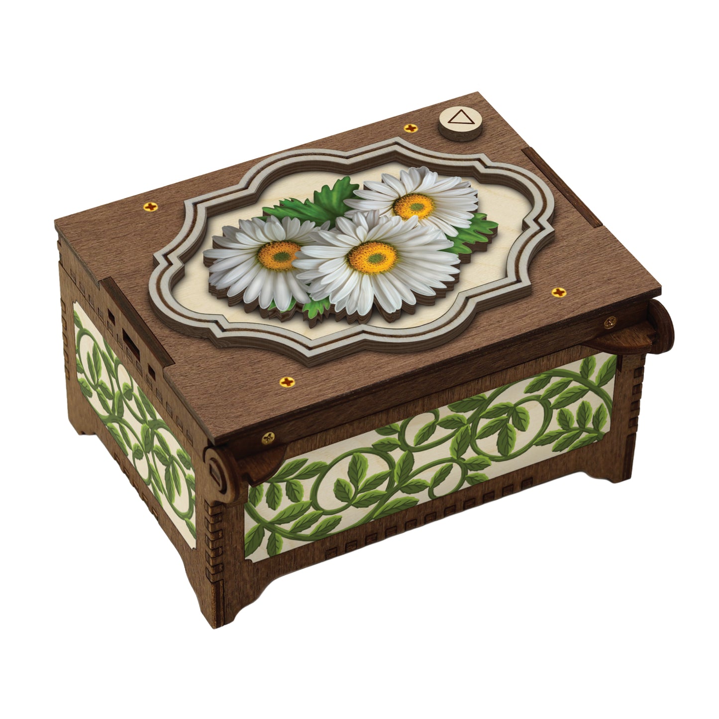 Colorful Daisy Music Box