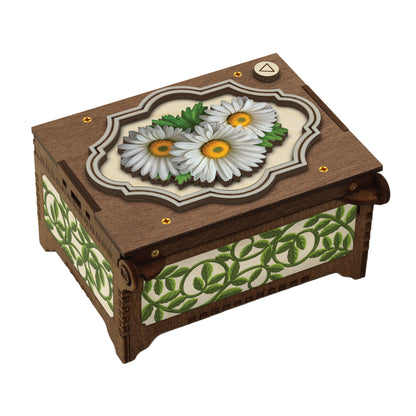 Colorful Daisy Music Box