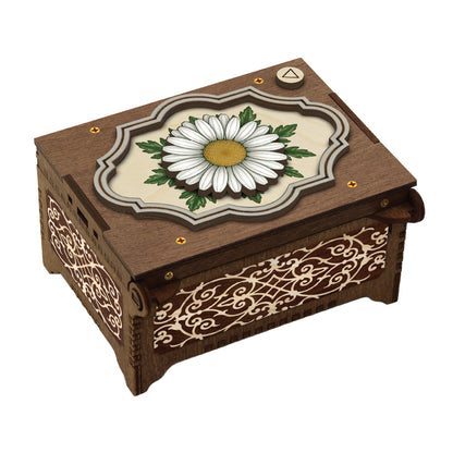 Colorful Daisy Music Box